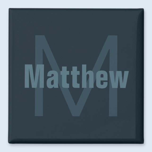 Modern Editable Name Magnet (Creator Uploaded)