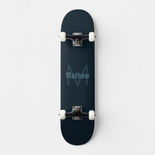Modern Editable Name Skateboard