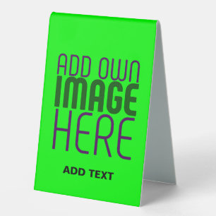 MODERN EDITABLE NEON GREEN IMAGE TEXT TEMPLATE