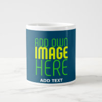 MODERN EDITABLE PRUSSIAN BLUE IMAGE TEXT TEMPLATE