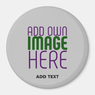 MODERN EDITABLE SIMPLE ASH IMAGE TEXT TEMPLATE MAGNET