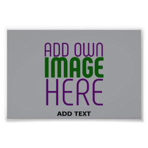 MODERN EDITABLE SIMPLE ASH IMAGE TEXT TEMPLATE PHOTO PRINT