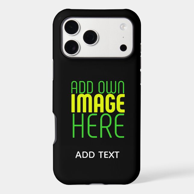 MODERN EDITABLE SIMPLE BLACK IMAGE TEXT TEMPLATE (Back)