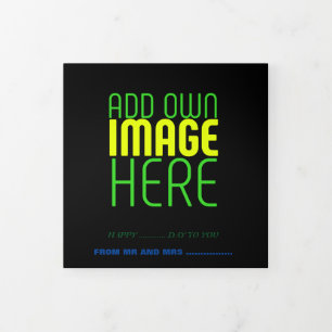 MODERN EDITABLE SIMPLE BLACK IMAGE TEXT TEMPLATE