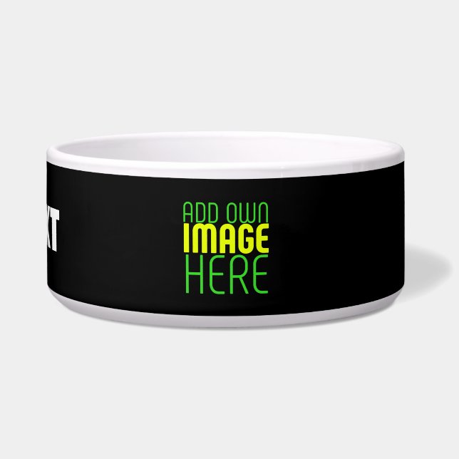 MODERN EDITABLE SIMPLE BLACK IMAGE TEXT TEMPLATE (Front)