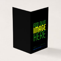 MODERN EDITABLE SIMPLE BLACK IMAGE TEXT TEMPLATE