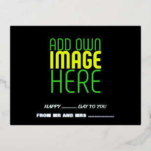 MODERN EDITABLE SIMPLE BLACK IMAGE TEXT TEMPLATE