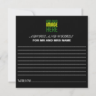 MODERN EDITABLE SIMPLE BLACK IMAGE TEXT TEMPLATE
