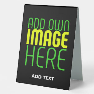 MODERN EDITABLE SIMPLE BLACK IMAGE TEXT TEMPLATE