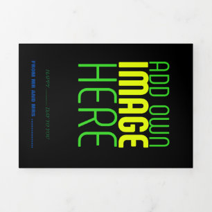 MODERN EDITABLE SIMPLE BLACK IMAGE TEXT TEMPLATE