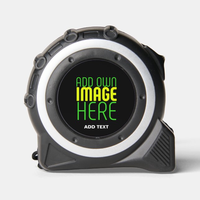 MODERN EDITABLE SIMPLE BLACK IMAGE TEXT TEMPLATE 1 (Front)