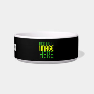 MODERN EDITABLE SIMPLE BLACK IMAGE TEXT TEMPLATE BOWL