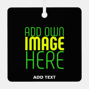 MODERN EDITABLE SIMPLE BLACK IMAGE TEXT TEMPLATE METAL TREE DECORATION