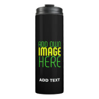 MODERN EDITABLE SIMPLE BLACK IMAGE TEXT TEMPLATE