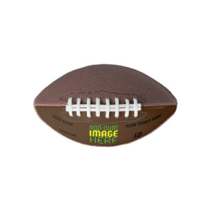 MODERN EDITABLE SIMPLE BROWN IMAGE TEXT TEMPLATE AMERICAN FOOTBALL