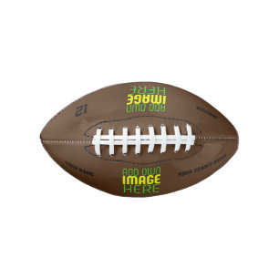 MODERN EDITABLE SIMPLE BROWN IMAGE TEXT TEMPLATE AMERICAN FOOTBALL