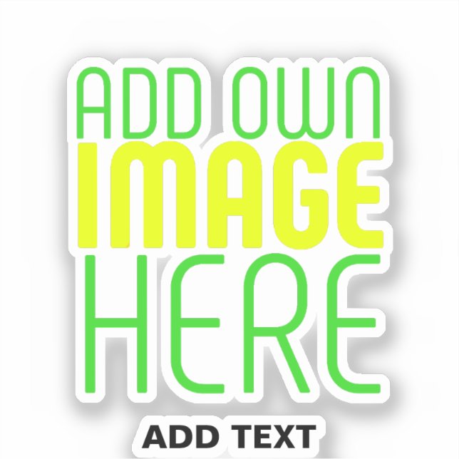 MODERN EDITABLE SIMPLE CLEAR IMAGE TEXT TEMPLATE (Front)