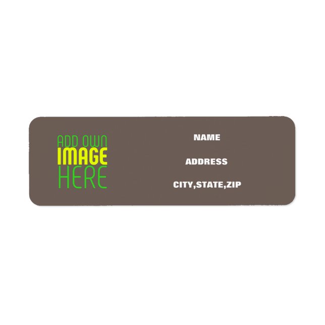 MODERN EDITABLE SIMPLE COFFEE IMAGE TEXT TEMPLATE (Front)