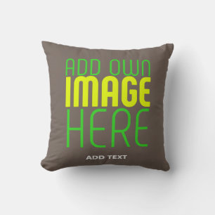 MODERN EDITABLE SIMPLE COFFEE IMAGE TEXT TEMPLATE CUSHION