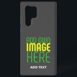 MODERN EDITABLE SIMPLE GREY IMAGE TEXT TEMPLATE SAMSUNG GALAXY CASE<br><div class="desc">THIS IS A DESIGN FITTING FOR CUSTOMERS.YOU CAN CHANGE, RESIZE OR ADD LOGO, PHOTO, TEXT AND COLOURS THE WAY YOU WANT.THANK YOU.</div>
