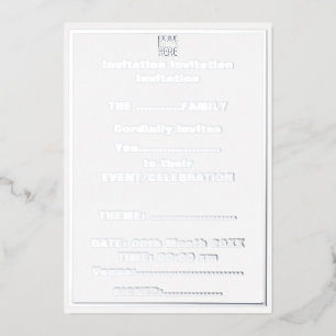 MODERN EDITABLE SIMPLE WHITE IMAGE TEXT TEMPLATE