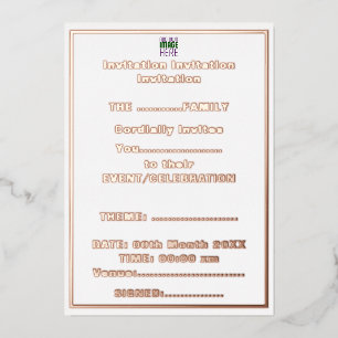 MODERN EDITABLE SIMPLE WHITE IMAGE TEXT TEMPLATE
