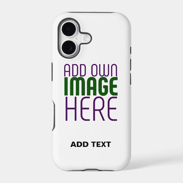 MODERN EDITABLE SIMPLE WHITE IMAGE TEXT TEMPLATE (Back)