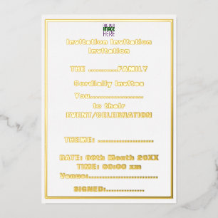 MODERN EDITABLE SIMPLE WHITE IMAGE TEXT TEMPLATE