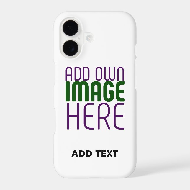 MODERN EDITABLE SIMPLE WHITE IMAGE TEXT TEMPLATE (Back)