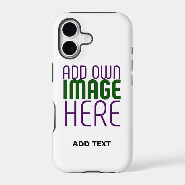 MODERN EDITABLE SIMPLE WHITE IMAGE TEXT TEMPLATE (Back)