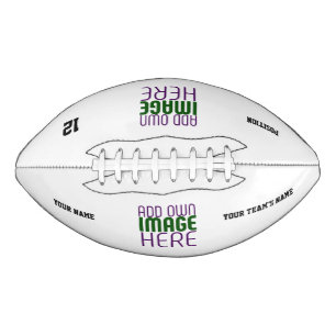 MODERN EDITABLE SIMPLE WHITE IMAGE TEXT TEMPLATE AMERICAN FOOTBALL
