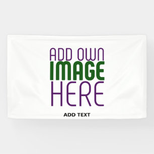 MODERN EDITABLE SIMPLE WHITE IMAGE TEXT TEMPLATE BANNER