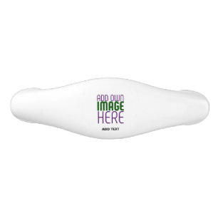 MODERN EDITABLE SIMPLE WHITE IMAGE TEXT TEMPLATE CERAMIC DRAWER PULL