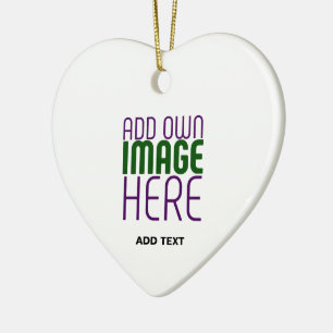 MODERN EDITABLE SIMPLE WHITE IMAGE TEXT TEMPLATE CERAMIC TREE DECORATION