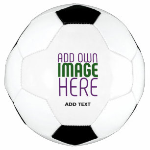 MODERN EDITABLE SIMPLE WHITE IMAGE TEXT TEMPLATE FOOTBALL