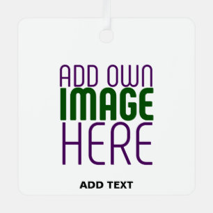 MODERN EDITABLE SIMPLE WHITE IMAGE TEXT TEMPLATE METAL TREE DECORATION