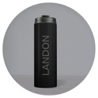 Modern Editable Text | Dark Grey & Black