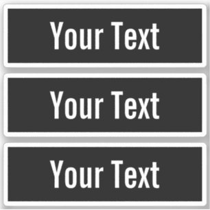 Modern Editable Text in White Logo Style Frame