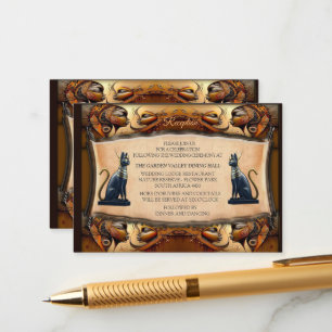 Modern Egyptian, Islamic, Arabic & African design Enclosure Card