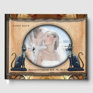 Modern Egyptian, Islamic, Arabic & African design Guest Book