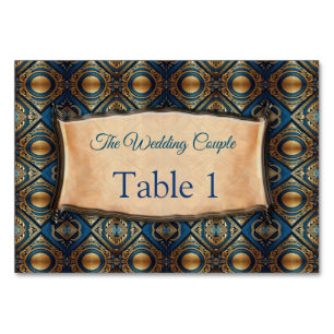 Modern Egyptian, Islamic, Arabic & African design Table Number