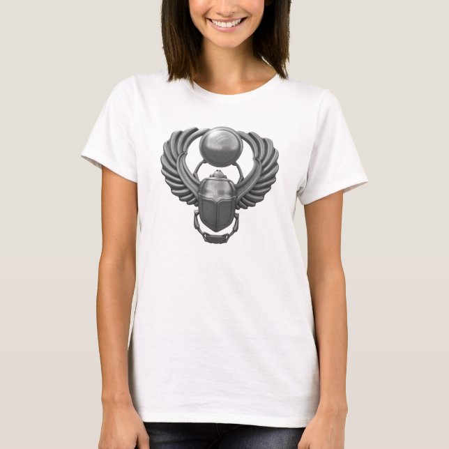 Modern Egyptian Scarab T-Shirt (Front)