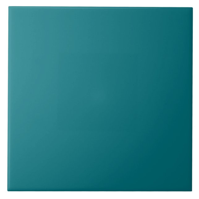 Modern Egyptian Turquoise Colour Tile (Front)