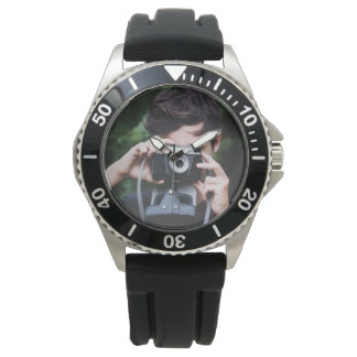 Modern Electronic Watch with LED Display