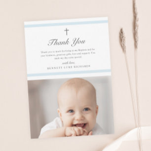 Modern Elegance Boys Baptism