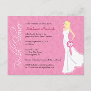 Modern Elegance Bridal Shower Invitation
