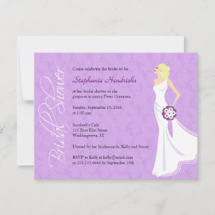 Modern Elegance Bridal Shower Invitation