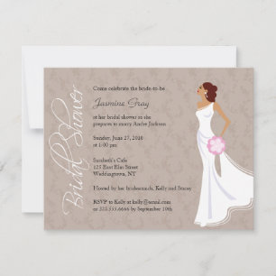 Modern Elegance Bridal Shower Invitation