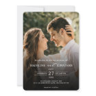 Modern Elegant 2 Photo QR Code All in one Wedding