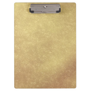 Modern Elegant Abstract Gold Clipboard